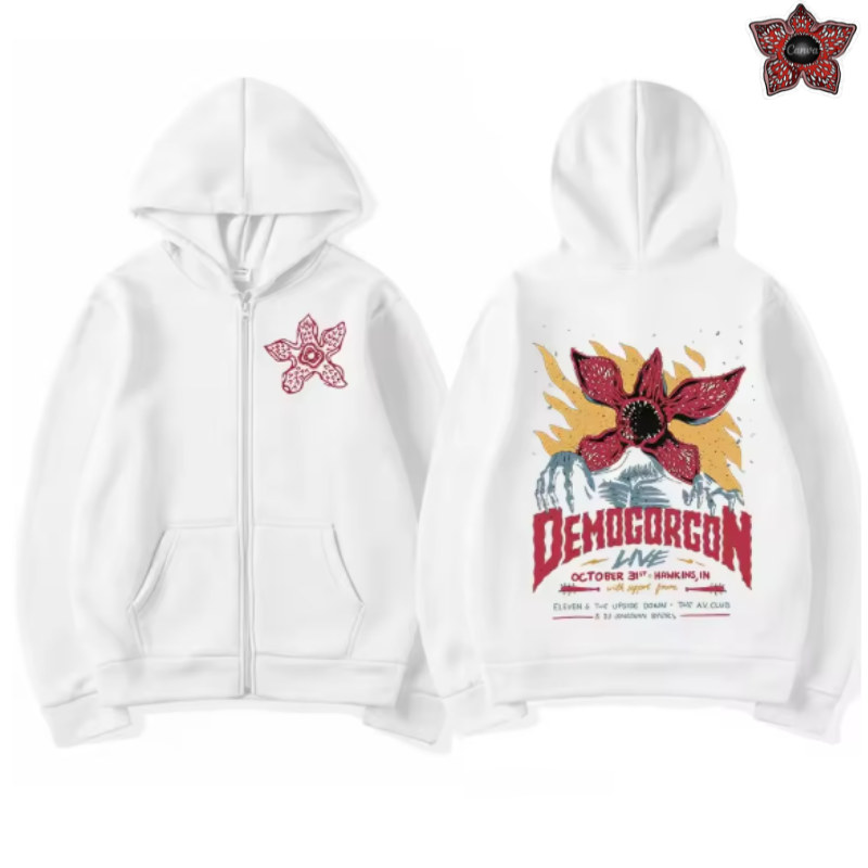 Bluza Demogorgon Rozpinana