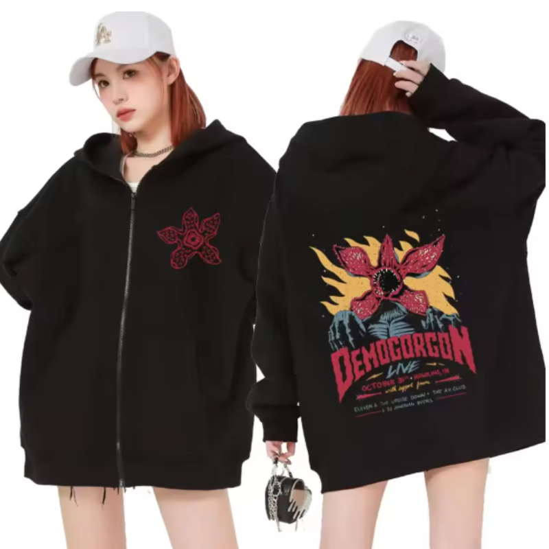 Bluza Demogorgon Rozpinana